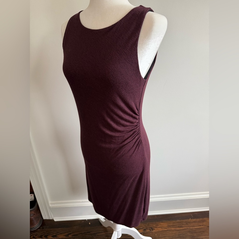 Ann Taylor LOFT Burgundy Maroon Dress